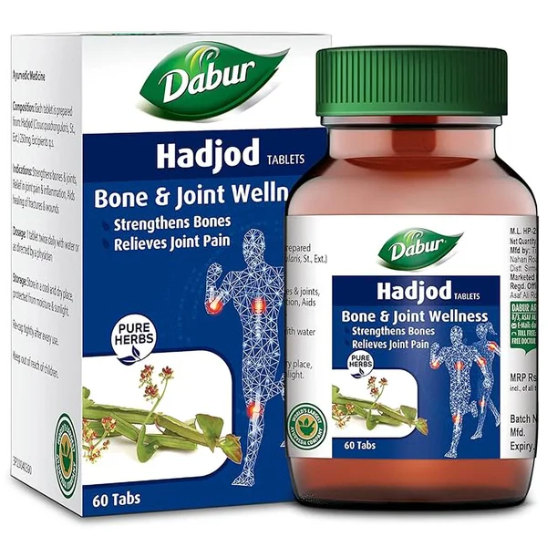 Dabur Hadjod Bone & Joint Health, 60 Tablets