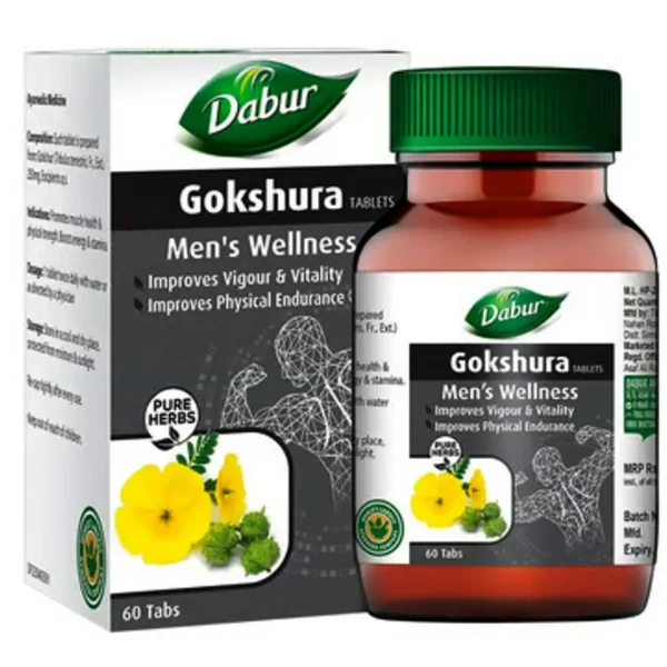 Dabur Gokshura Men's Wellness, 60 Tablets