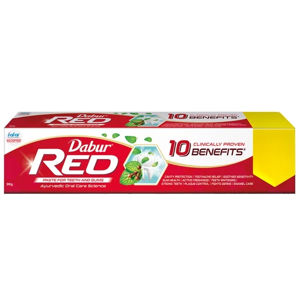 Dabur Red Toothpaste, 36 gm, Pack of 1