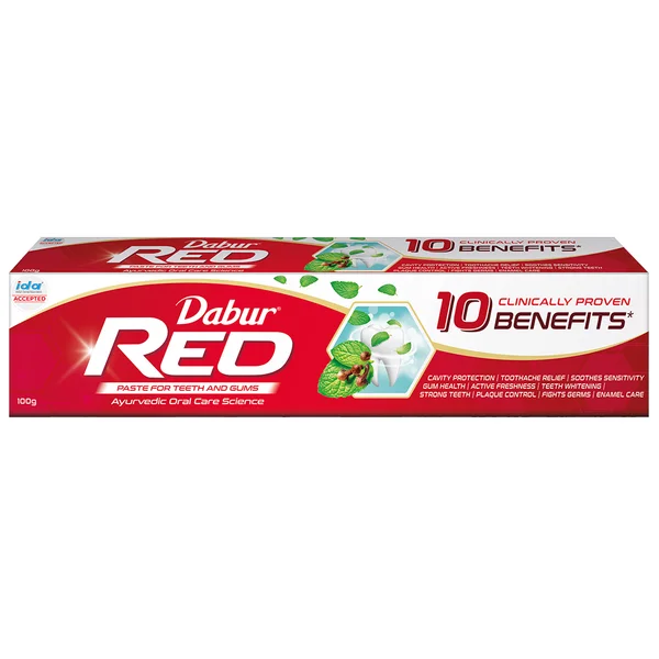 Dabur Red Toothpaste, 100 gm, Pack of 1