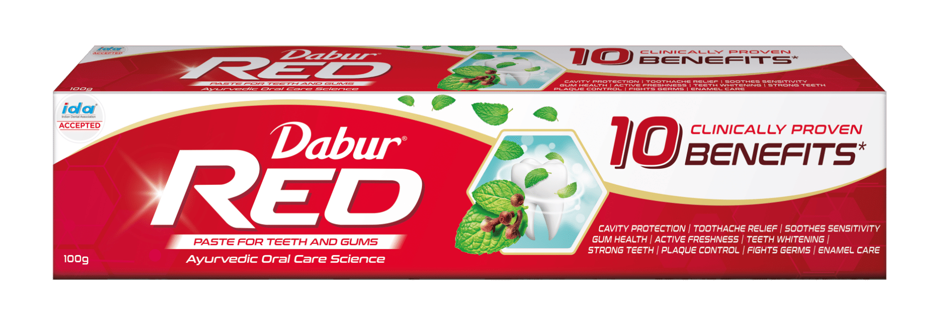 Dabur Red Toothpaste, 100 gm, Pack of 1 Dabur Red Toothpaste, 100 gm, Pack of 1