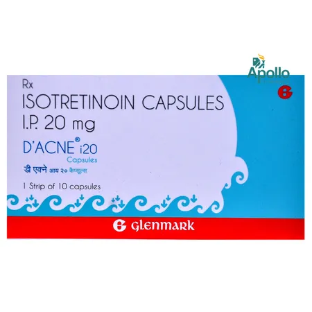 D Acne I 20 Capsule 10's