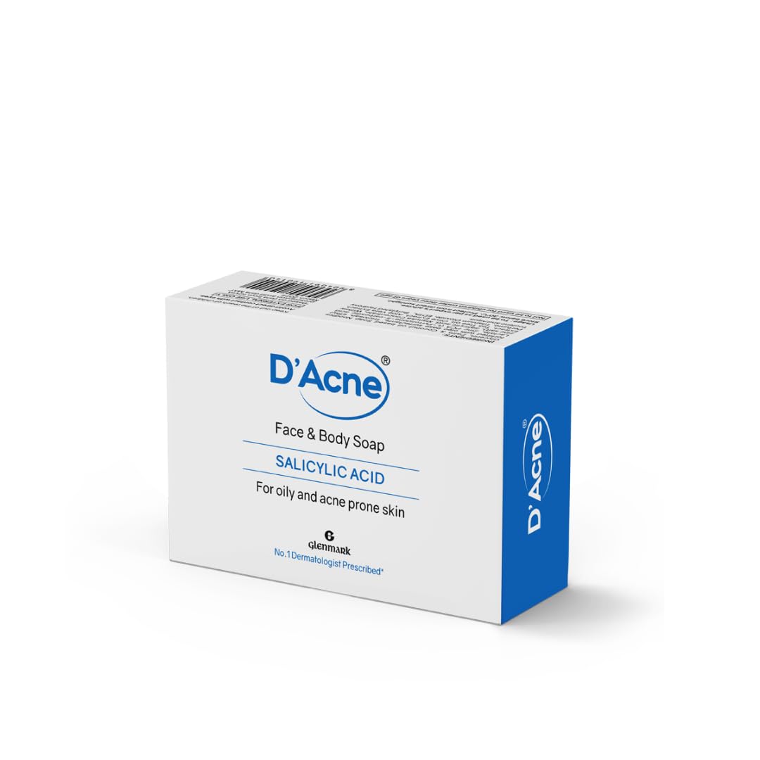 D Acne Face & Body Soap 75 gm | Treat Acne | Controls Excess Oil | Keep Skin Moisturized | For Oily & Acne Prone Skin, Pack of 1 D Acne Face & Body Soap 75 gm | Treat Acne | Controls Excess Oil | Keep Skin Moisturized | For Oily & Acne Prone Skin, Pack of 1