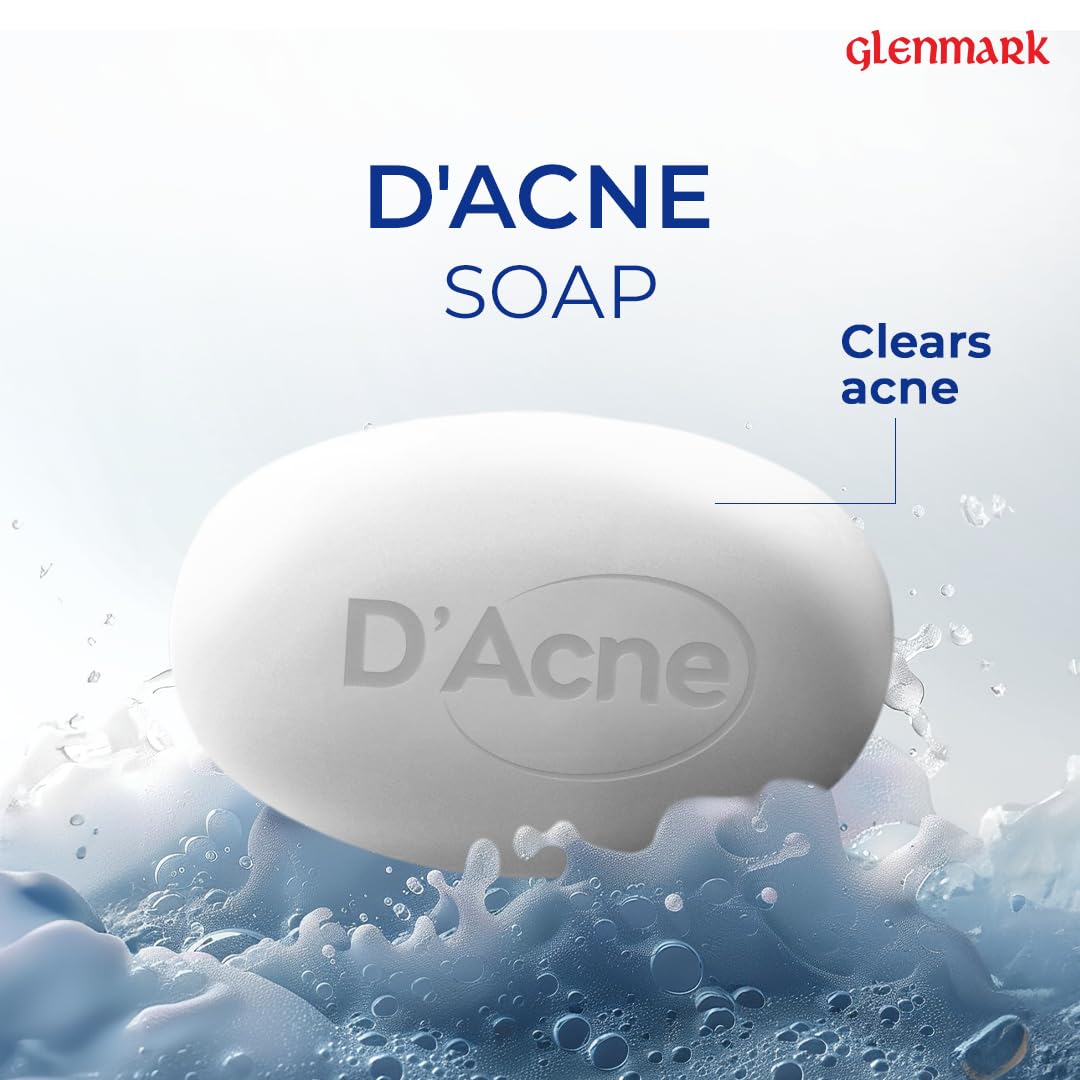D Acne Face & Body Soap 75 gm | Treat Acne | Controls Excess Oil | Keep Skin Moisturized | For Oily & Acne Prone Skin, Pack of 1 D Acne Face & Body Soap 75 gm | Treat Acne | Controls Excess Oil | Keep Skin Moisturized | For Oily & Acne Prone Skin, Pack of 1