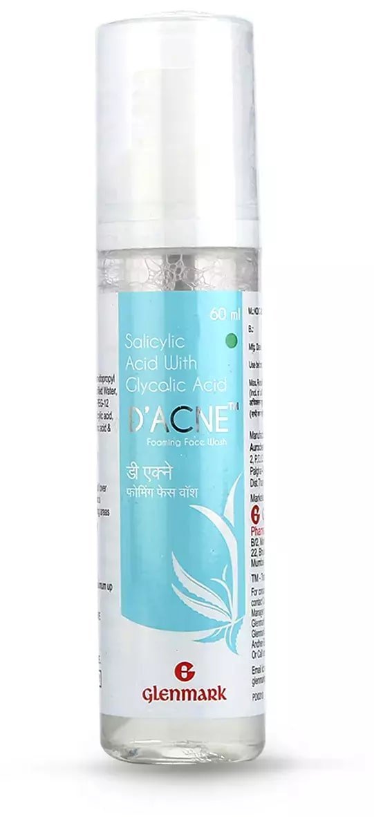 D'acne Soft Foaming Face Wash 60 ml, Pack of 1 D'acne Soft Foaming Face Wash 60 ml, Pack of 1