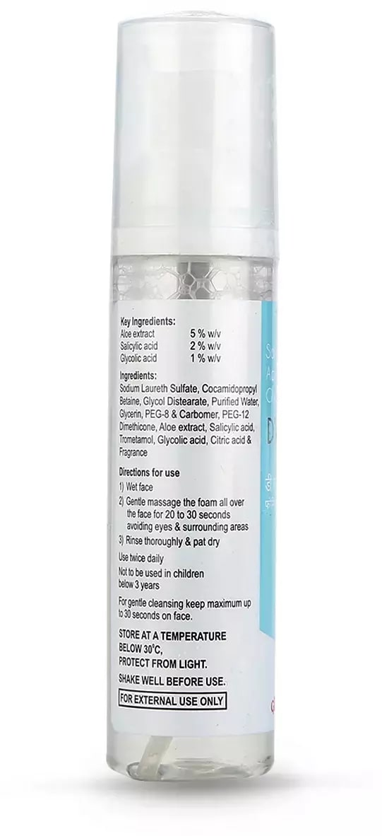 D'acne Soft Foaming Face Wash 60 ml, Pack of 1 D'acne Soft Foaming Face Wash 60 ml, Pack of 1