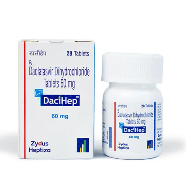 Dacihep 60 mg Tablet 28's, Pack of 1 Tablet