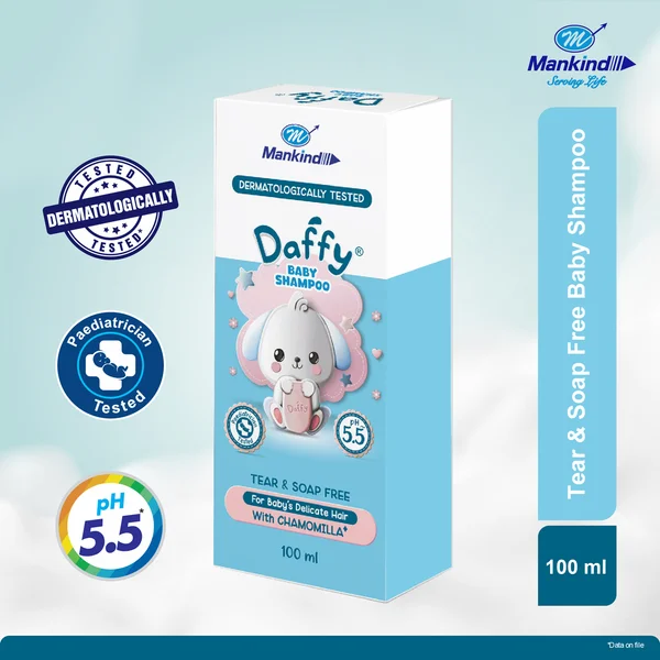 Daffy Baby Shampoo, 100 ml, Pack of 1