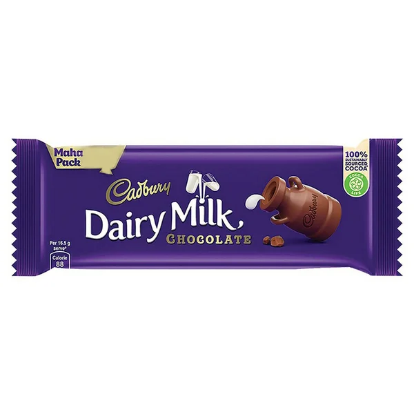 Cadbury Dairy Milk Chocolate, 52 gm