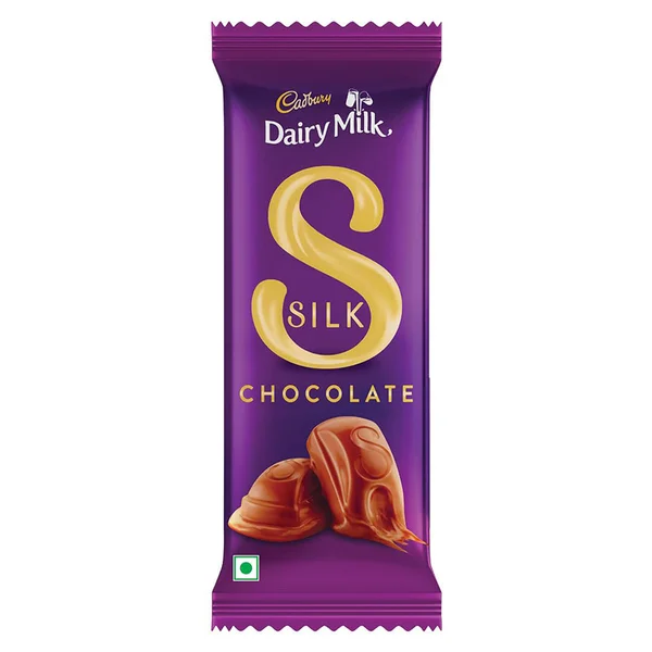 Cadbury Dairy Milk Silk Chocolate Bar, 60 gm, Pack of 1