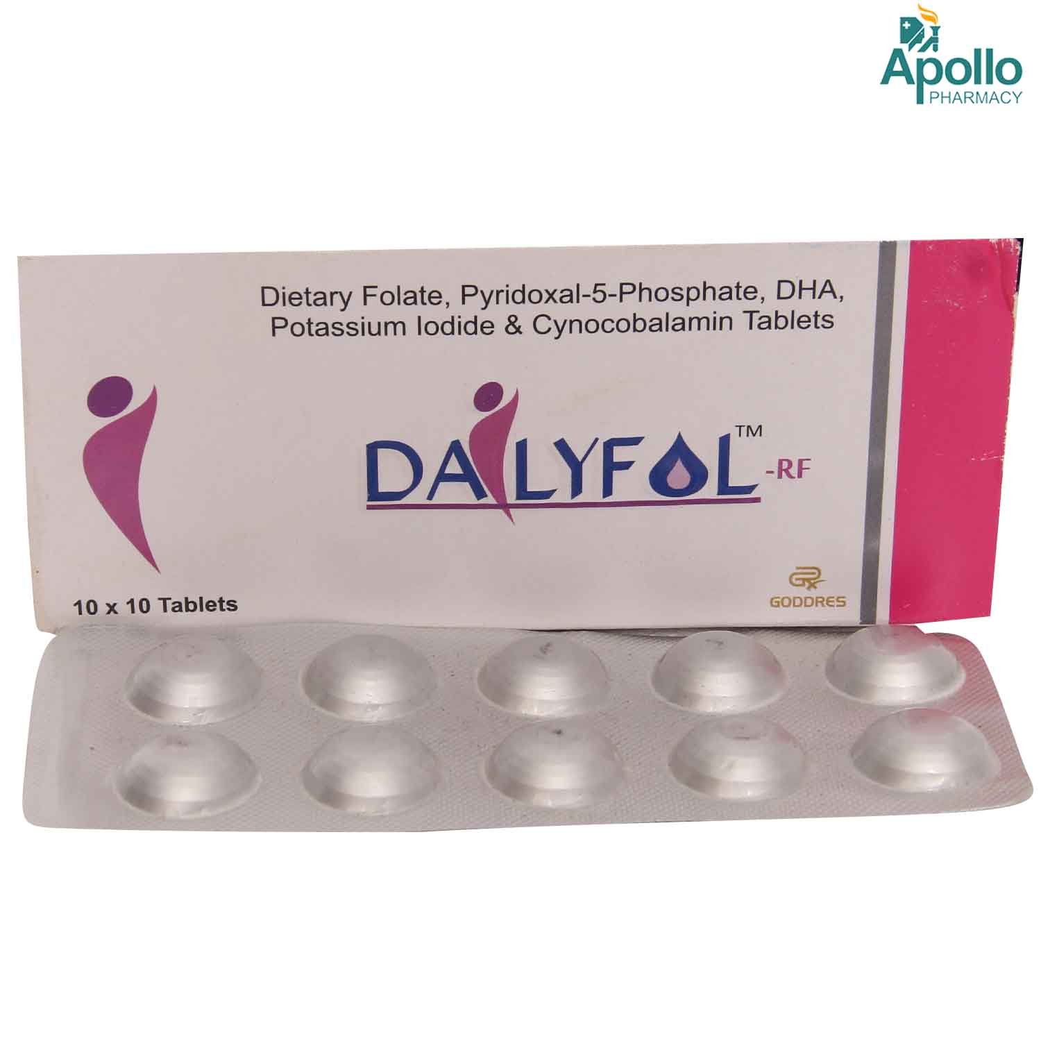 Dailyfol Tablet 10's, Pack of 10 Dailyfol Tablet 10's, Pack of 10