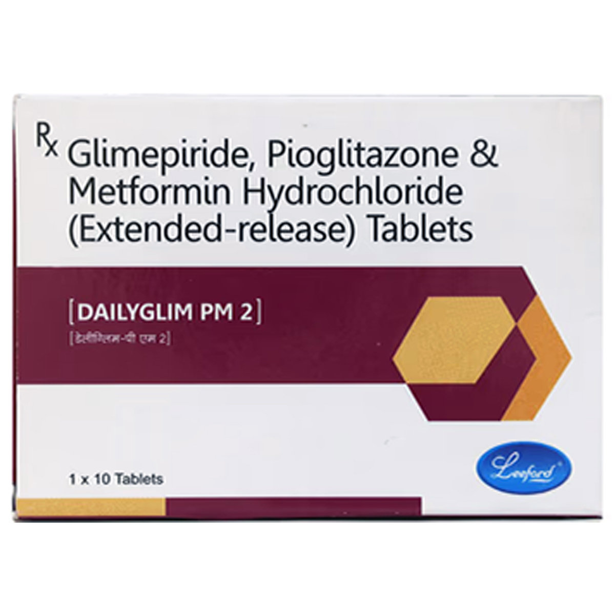 Dailyglim PM 2 Tablet 10's, Pack of 10 TABLETS Dailyglim PM 2 Tablet 10's, Pack of 10 TABLETS
