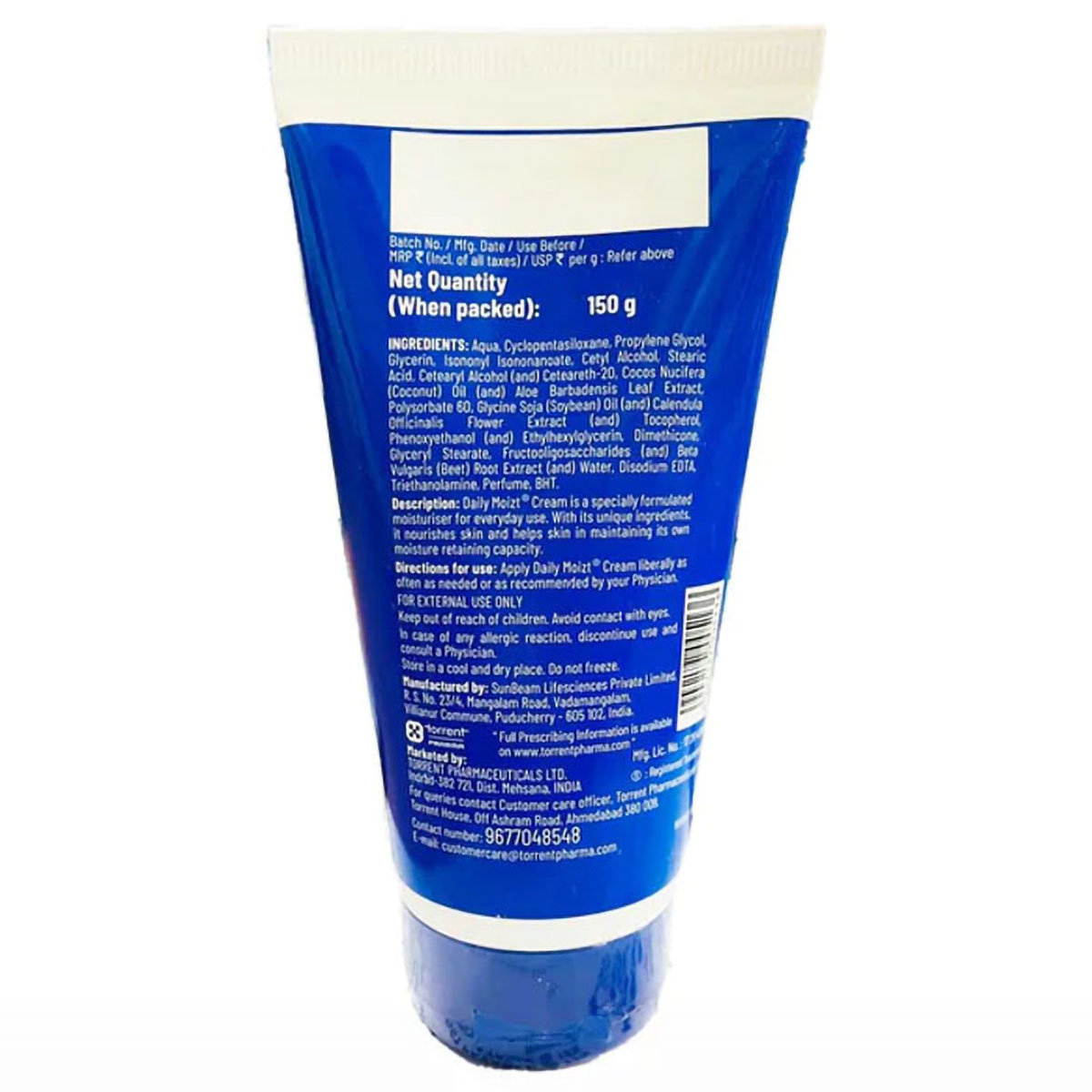 Dailymoizt Cream 150 gm, Pack of 1 Dailymoizt Cream 150 gm, Pack of 1