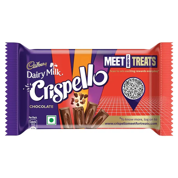 Cadbury Dairy Milk Crispello Chocolate, 35 gm, Pack of 1
