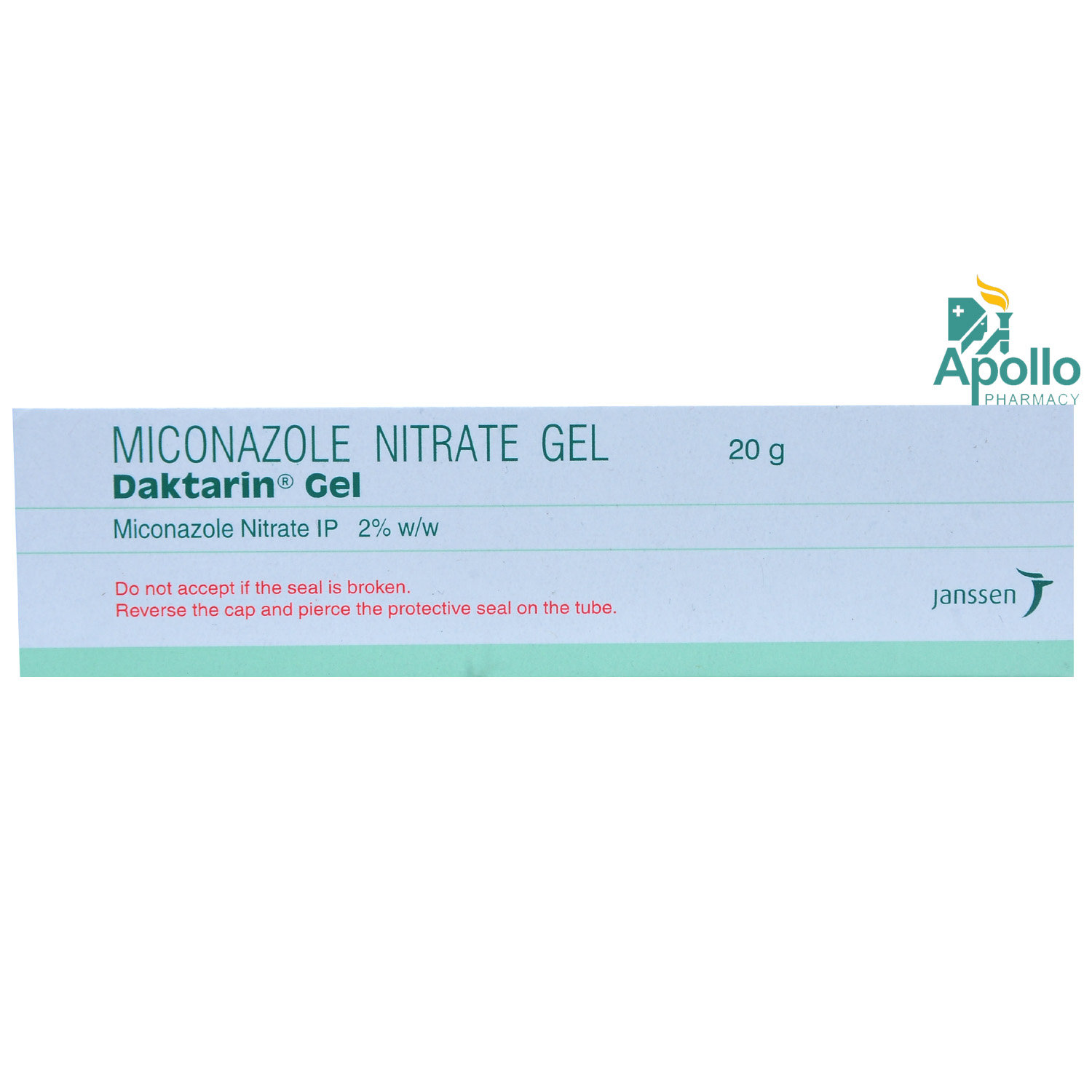 Daktarin 2% Gel 20 gm, Pack of 1 GEL Daktarin 2% Gel 20 gm, Pack of 1 GEL
