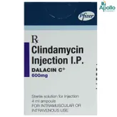 Dalacin C 600 mg Injection 4 ml, Pack of 1 Injection