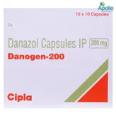 Danogen 200 Capsule 10's, Pack of 10 CapsuleS
