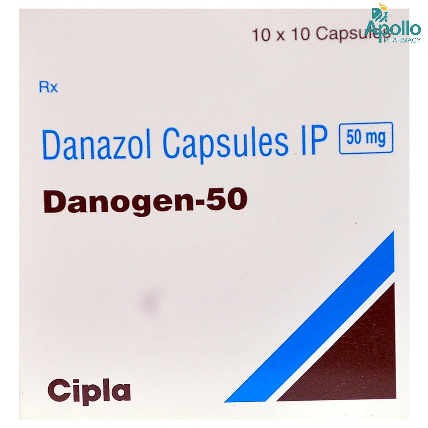 Buy Danogen-50 Capsule 10's Online