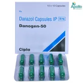 Danogen-50 Capsule 10's, Pack of 10 CAPSULES
