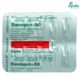Danogen-50 Capsule 10's, Pack of 10 CAPSULES