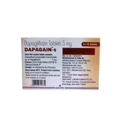 Dapagain-5 Tablet 15's, Pack of 15 TABLETS