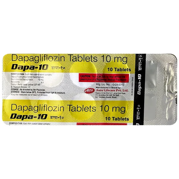 Dapa-10 Tablet 10's