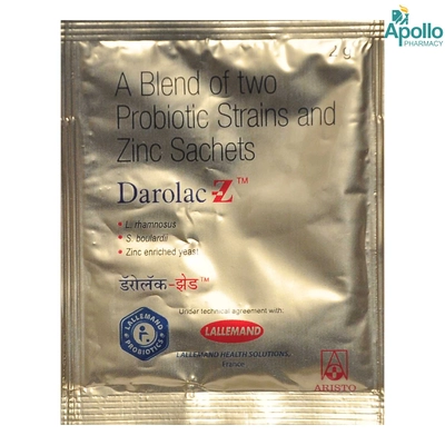 Darolac-Z Sachet 2 gm, Pack of 1 SACHET