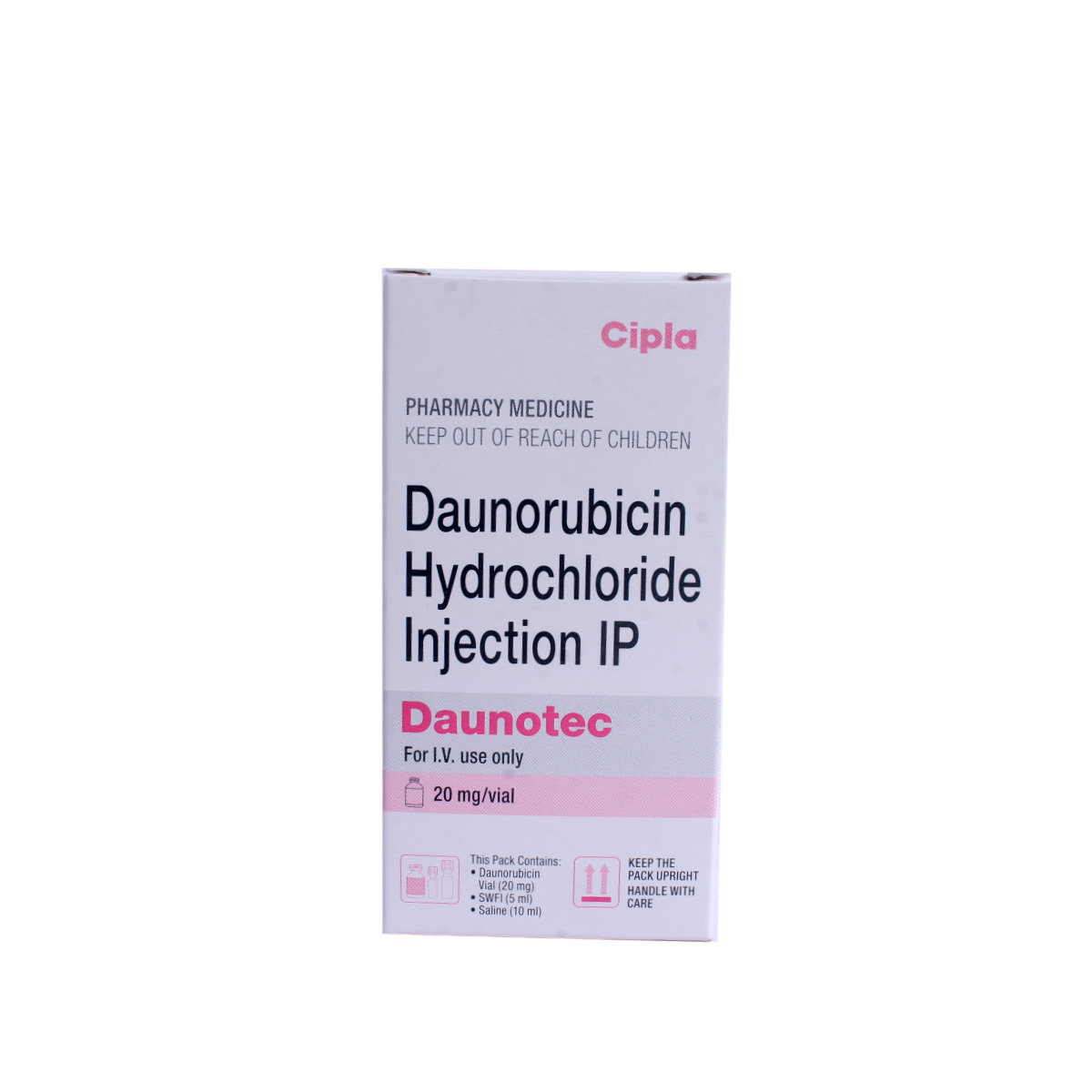 DAUNOTEC 20MG INJECTION, Pack of 1 INJECTION DAUNOTEC 20MG INJECTION, Pack of 1 INJECTION