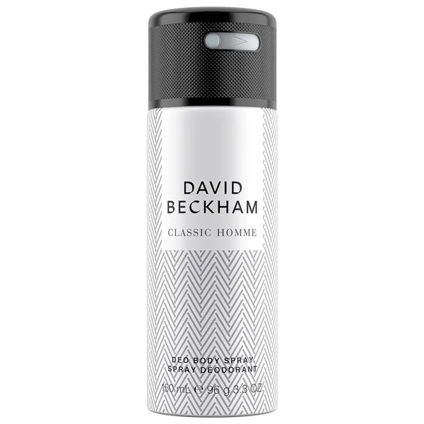 David Beckham Classic Homme Deodorant Body Spray, 150 ml, Pack of 1