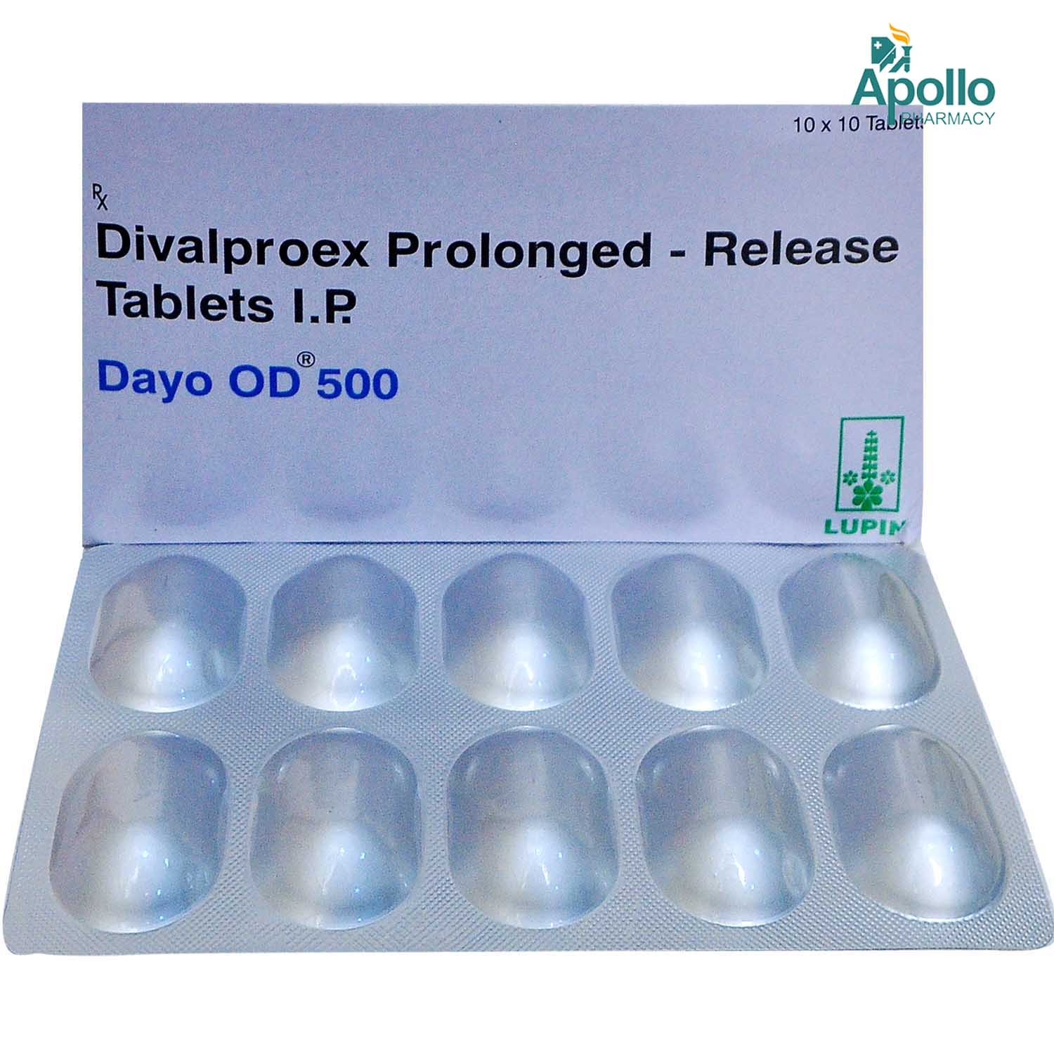 Dayo OD 500 Tablet 10's, Pack of 10 TABLETS Dayo OD 500 Tablet 10's, Pack of 10 TABLETS
