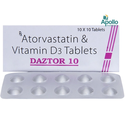 Daztor 10 Tablet 10's, Pack of 10 TABLETS