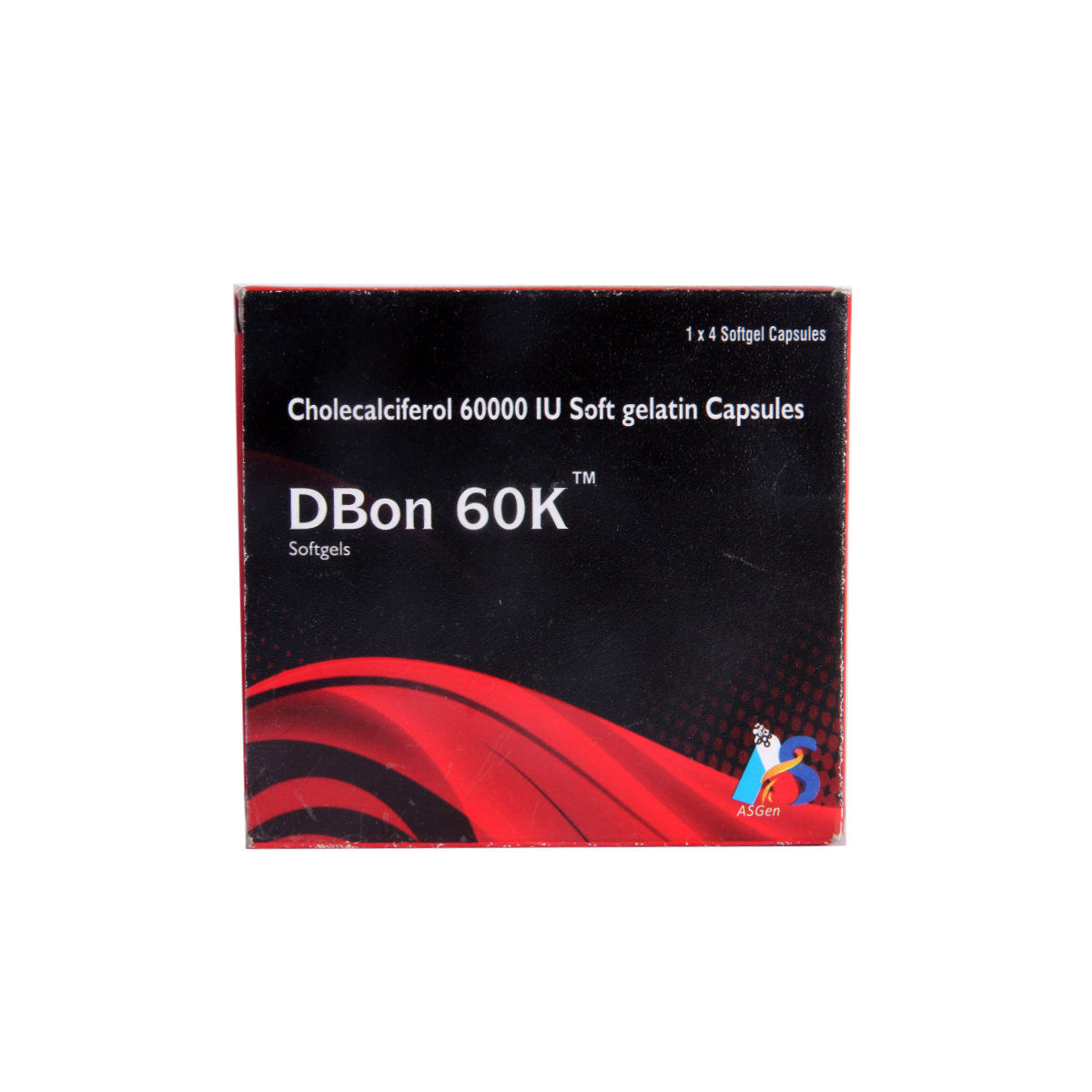 Dbon 60K Soft Gelatin Capsule 4's, Pack of 4 Dbon 60K Soft Gelatin Capsule 4's, Pack of 4