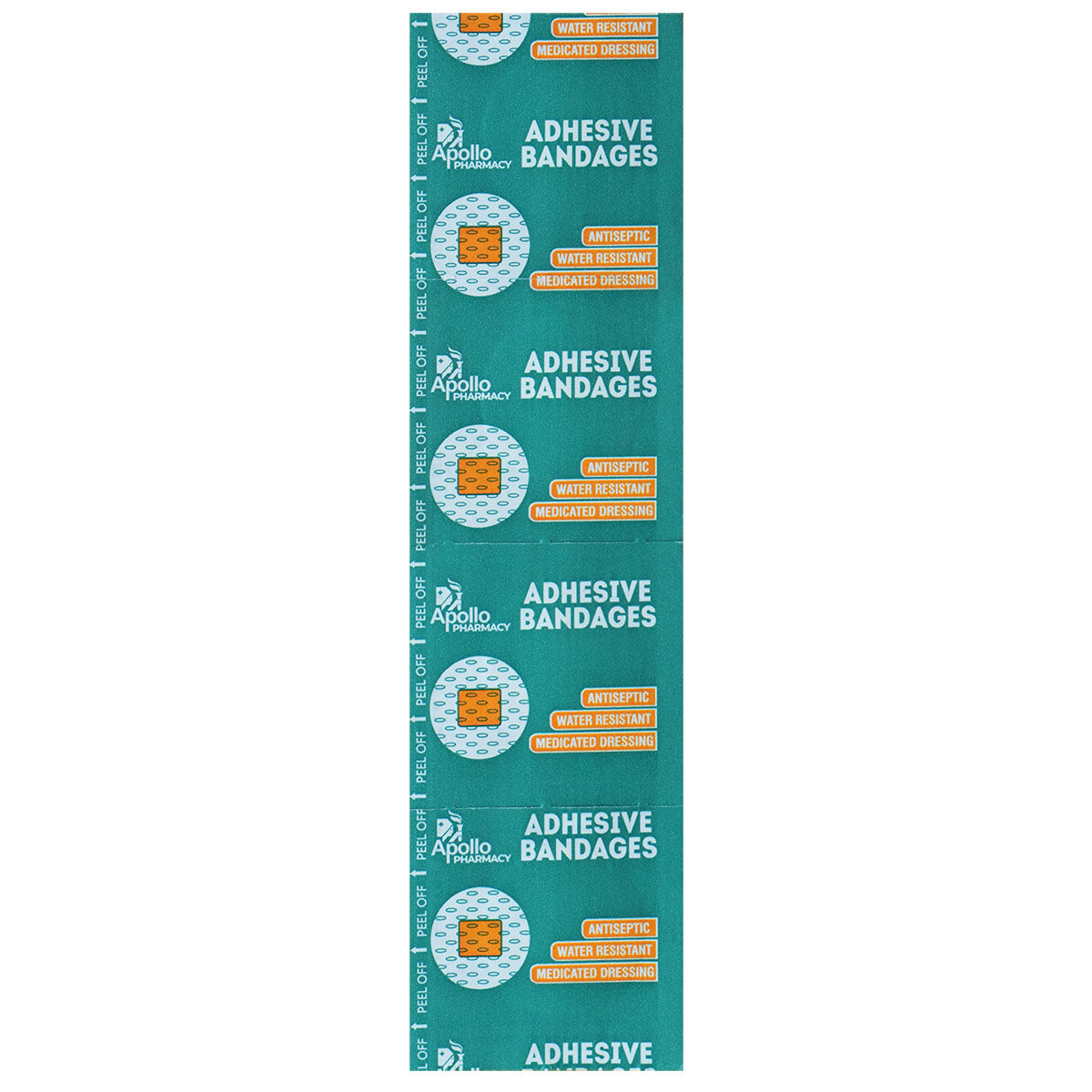 Apollo Pharmacy Adhesive Round Bandage Wash Proof, 1 Count, Pack of 1 Apollo Pharmacy Adhesive Round Bandage Wash Proof, 1 Count, Pack of 1