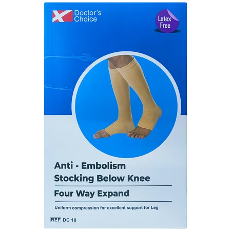 Doctor's Choice Anti-Embolism Stocking Bk 4 Way Expand XL, 1 Count