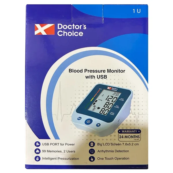 Dc Blood Pressure Monitor With Usb Bp-04