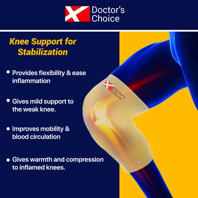 Doctor's Choice Premium Knee Cap Four Way Expand XL, 1 Pair, Pack of 1