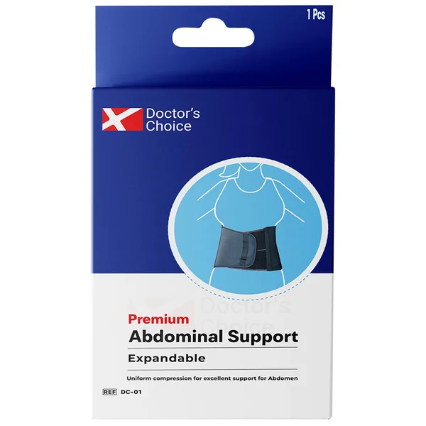 Doctor's Choice Premium Abdominal Support Expandable Small, 1 Count, Pack of 1