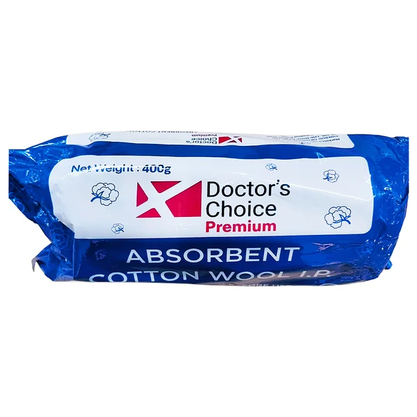Doctor's Choice Premium Absorbent Cotton Wool 400 gm