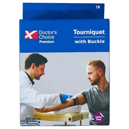 Doctor's Choice Premium Tourniquet With Buckle Universal DC-32