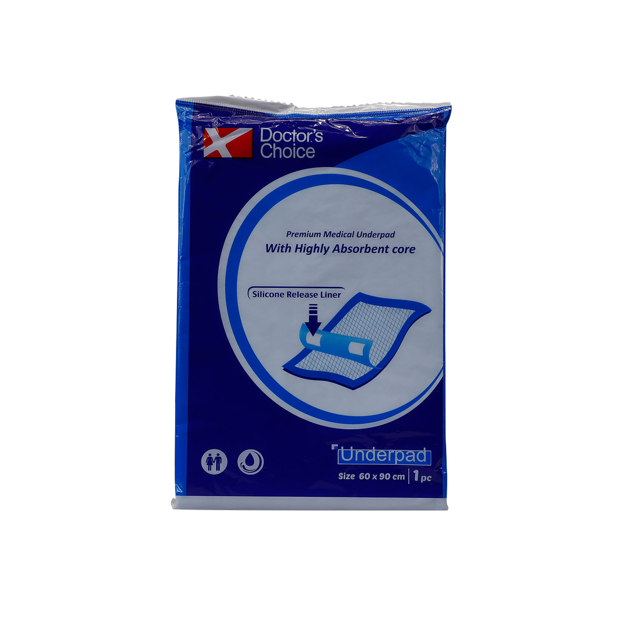 Doctor's Choice Absorbable Medical Underpad 60 X 90 cm, 1 Count Price