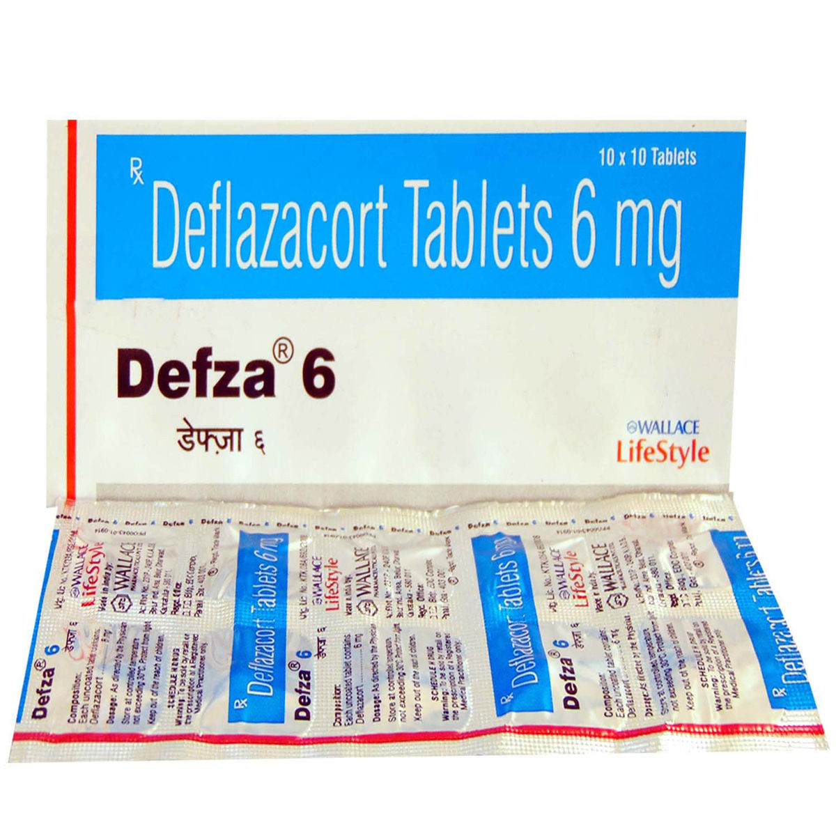 Defza 6 Tablet 10's, Pack of 10 TABLETS