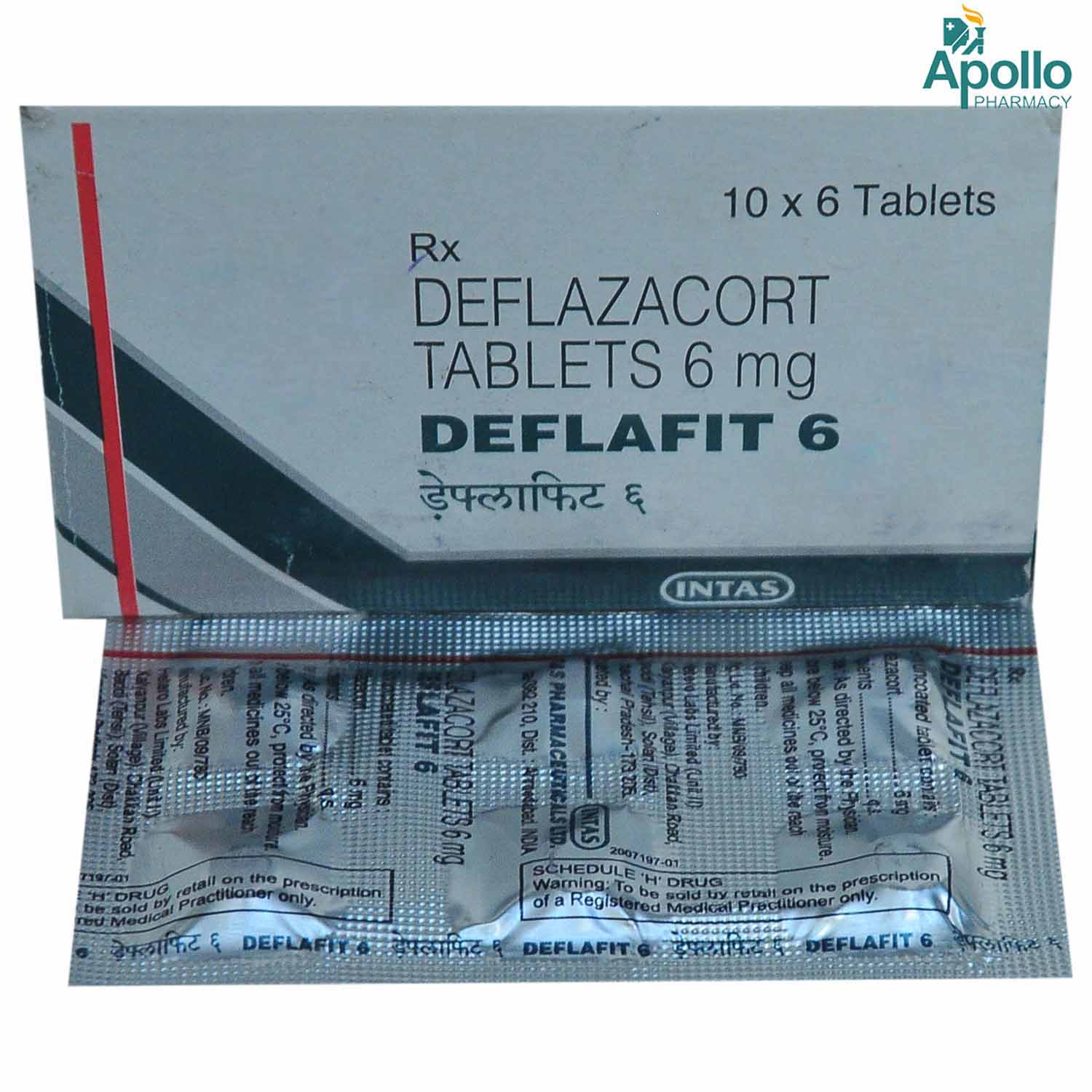 Deflafit 6 Tablet 6's, Pack of 6 TABLETS Deflafit 6 Tablet 6's, Pack of 6 TABLETS