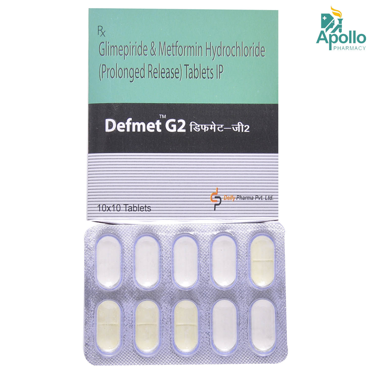 Buy Defmet G2 Tablet 10's Online