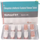 Defmet-G1 Tablet 10's, Pack of 10 TABLETS