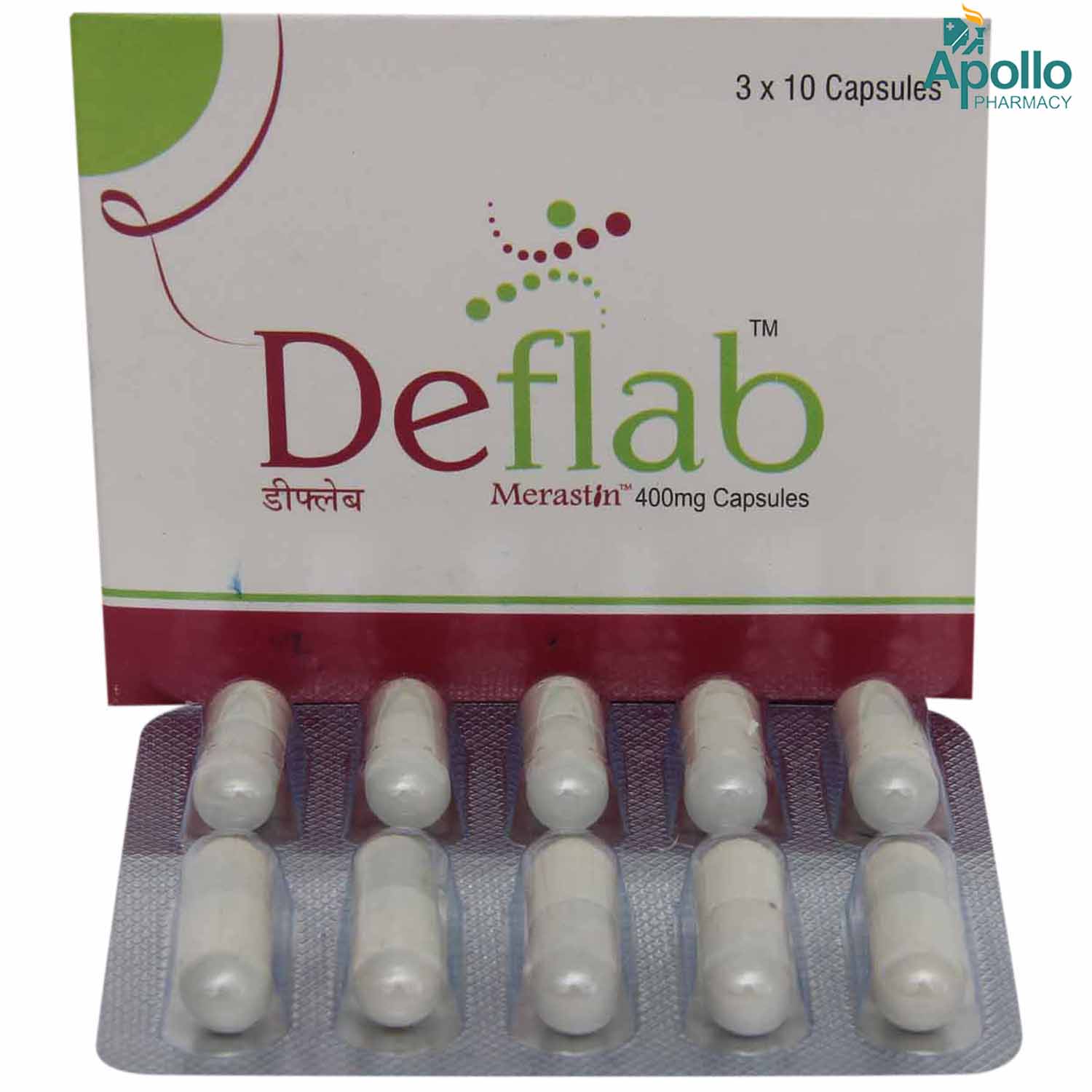 Deflab Capsule 10's, Pack of 10 CAPSULES Deflab Capsule 10's, Pack of 10 CAPSULES