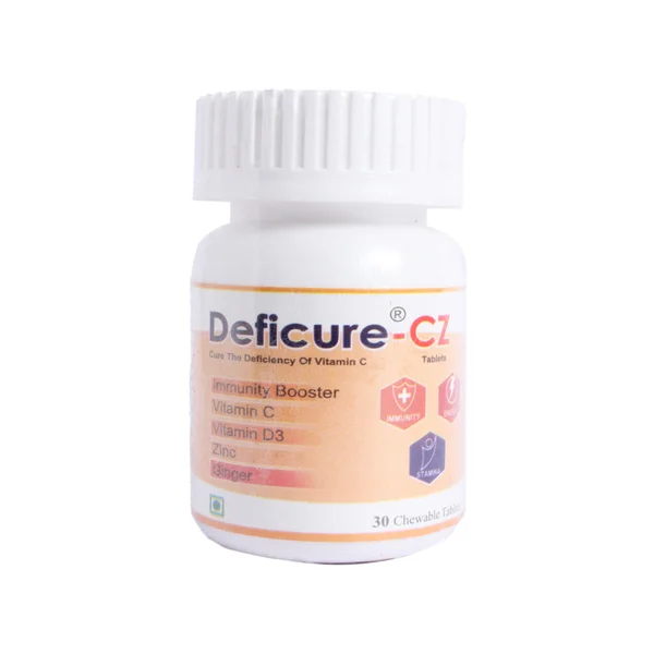 Deficure-CZ Orange Flavour Chewable Tablet 30's
