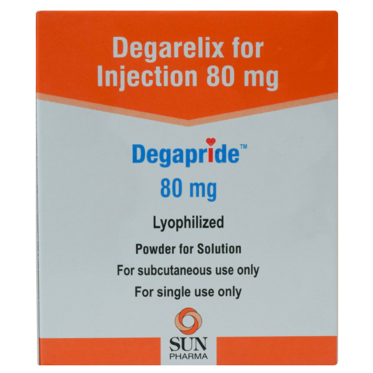 Degapride 80 mg Injection 1's, Pack of 1 INJECTION Degapride 80 mg Injection 1's, Pack of 1 INJECTION