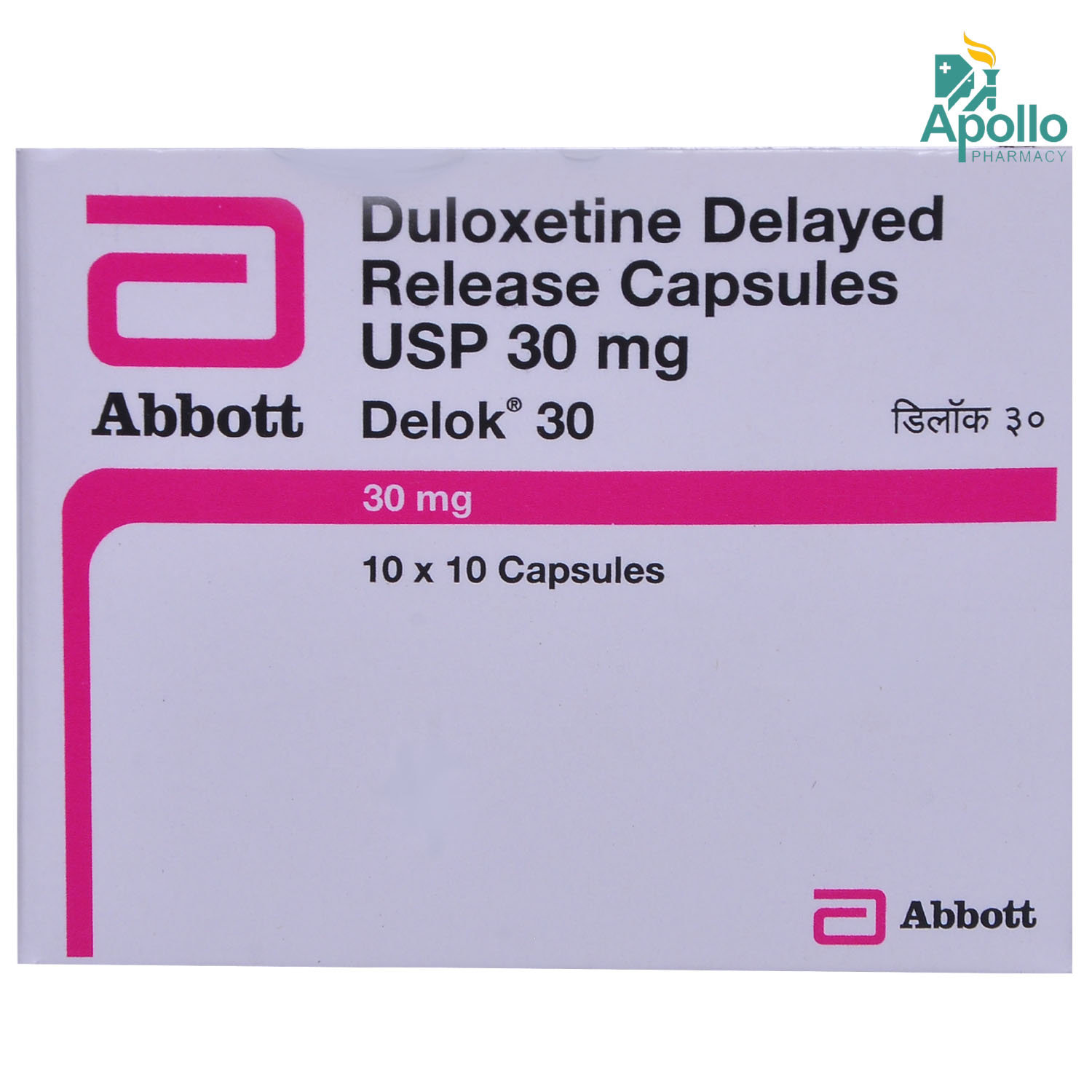 Delok 30 Capsule 10's, Pack of 10 CapsuleS Delok 30 Capsule 10's, Pack of 10 CapsuleS