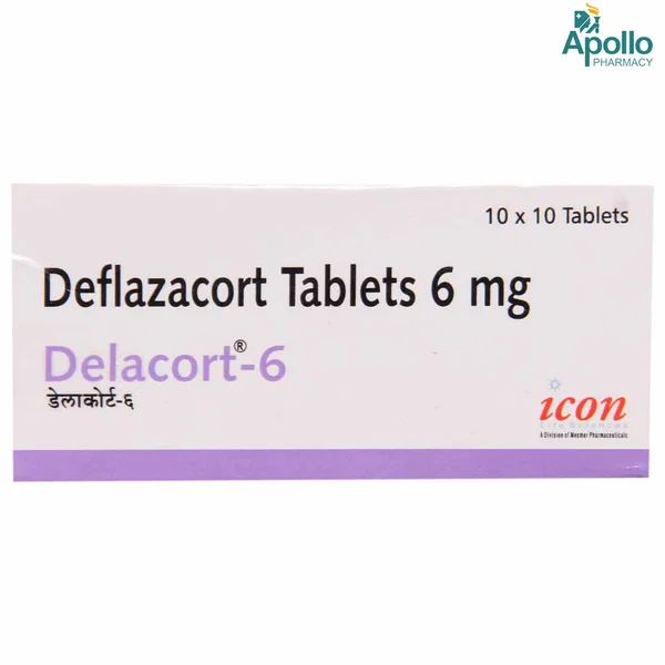 Delacort 6 Tablet 10's