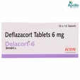 Delacort 6 Tablet 10's